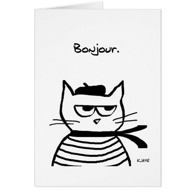 Angry Cat is So Very French (Front)