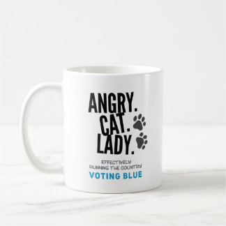 Angry.Cat.Lady. Coffee Mug