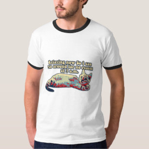 Angry cat meme for cat persons and cat lovers T-Shirt
