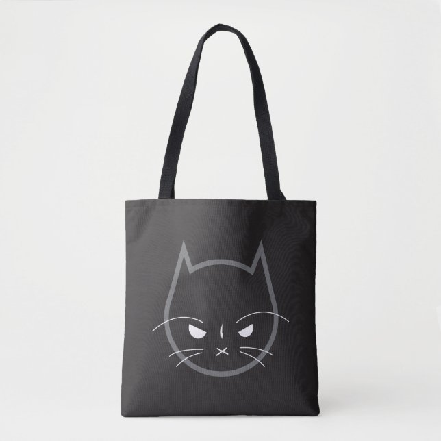 Angry Cat, Shoulder Tote (Front)