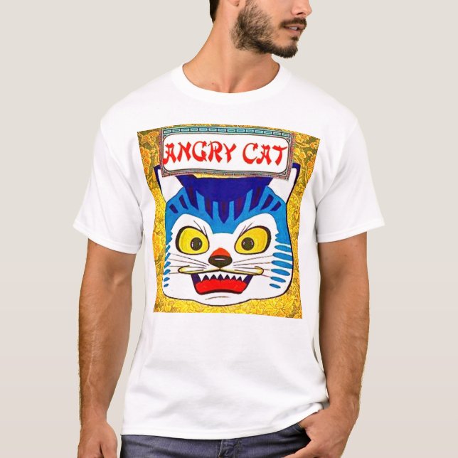 Angry Cat T-Shirt (Front)