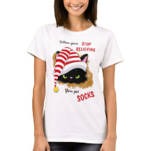 Angry Cat You Get Socks Christmas