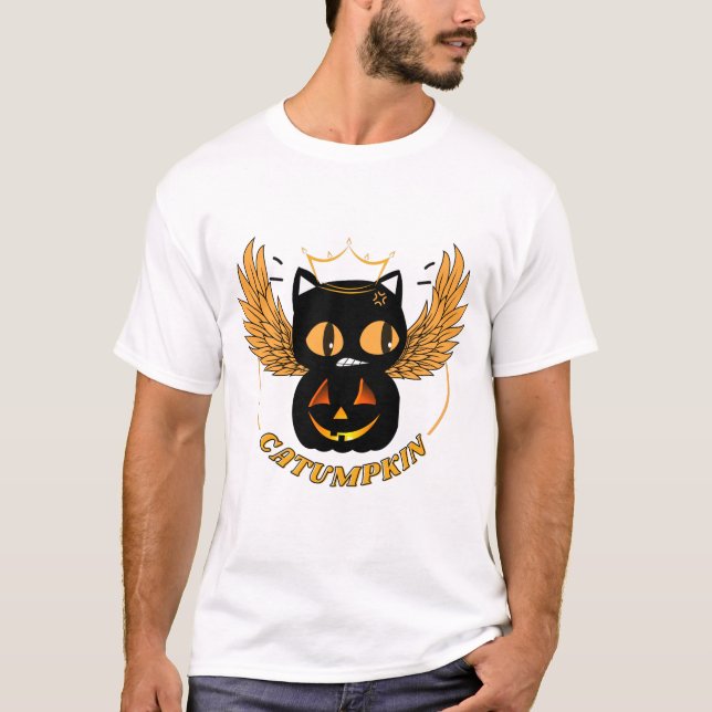 ANGRY CATUMPKIN QUEEN  T-Shirt (Front)