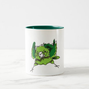 Angry Chicken Two-Tone Coffee Mug