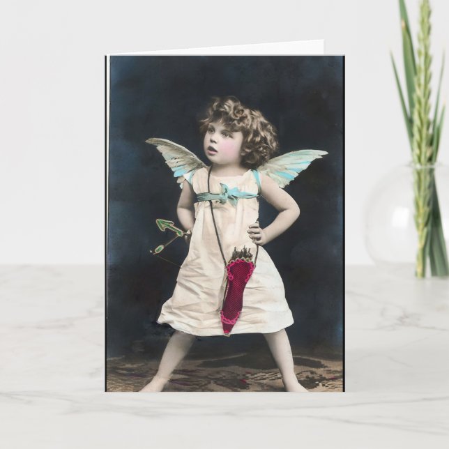 Angry Cupid Invitation (Front)