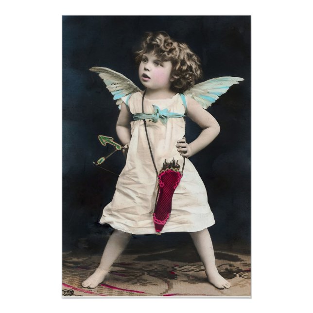 Angry Cupid Poster (Front)