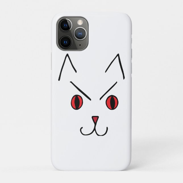 Angry Demon Cat Case-Mate iPhone Case (Back)