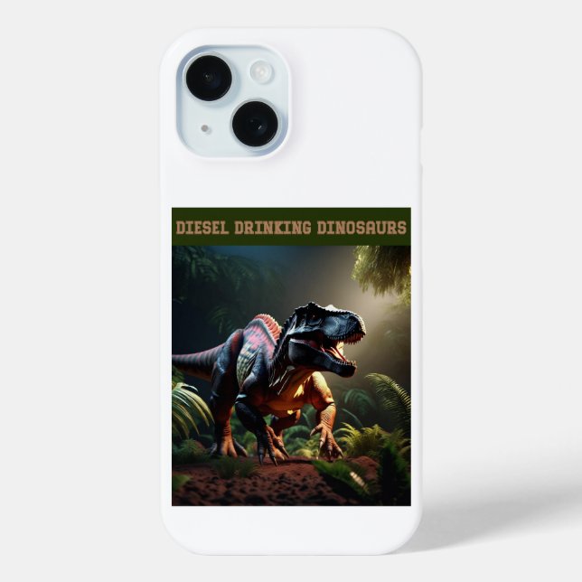 Angry Dino Case-Mate iPhone Case (Back)