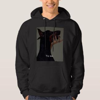 Angry Doberman Classic Hoodie