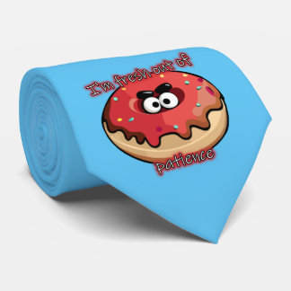 Angry Donut: Fresh out of patience Tie