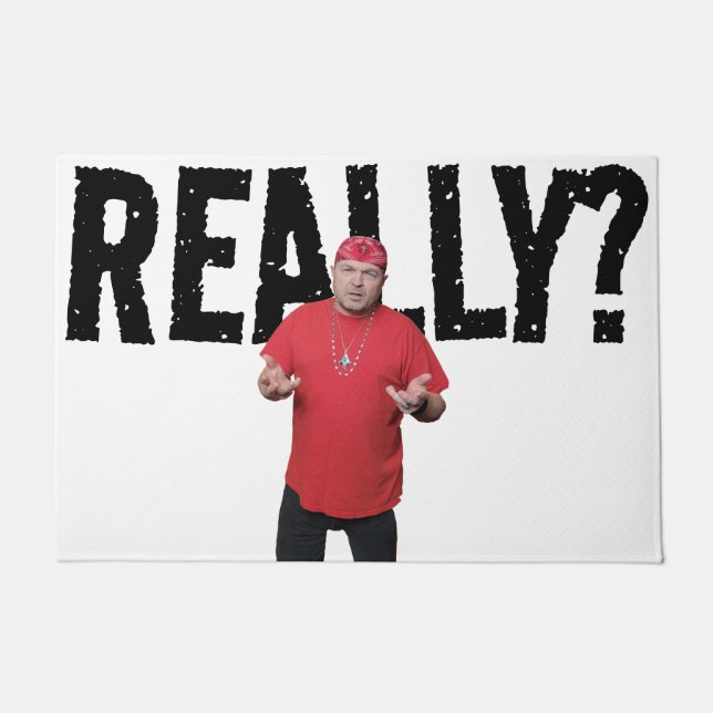 Angry Door Mat (Front)