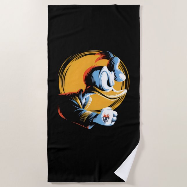  Angry Duck Beach Towel (Front)