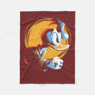 Angry Duck Fleece Blanket