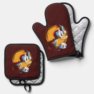 Angry Duck Oven Mitt & Pot Holder Set
