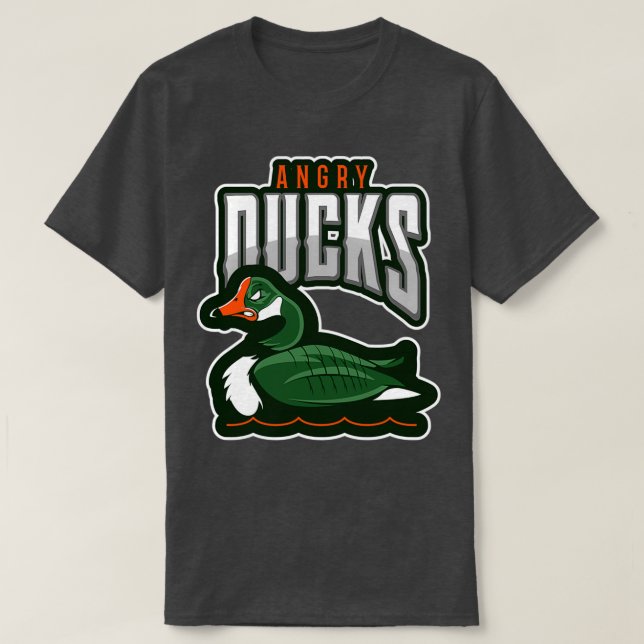 Angry Ducks T-Shirt (Design Front)