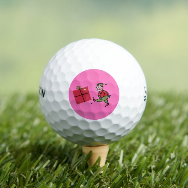Angry Elf Srixon Soft Feel golf balls 12 pk (Insitu Tee)
