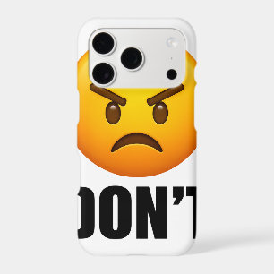 Angry Emoji DON'T Phone Case