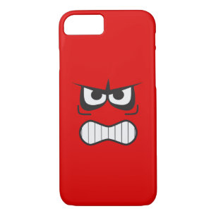 Angry Face Funny iPhone 8/7 Case