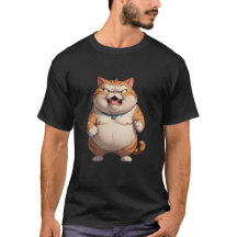 Angry fat cat cute funny angry cat