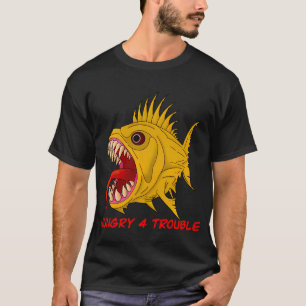 Angry Fish - Hungry 4 Trouble T-Shirt
