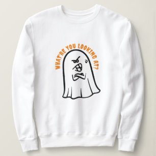 Angry Ghost Hoodie - 'Whatre You Looking At' Gift