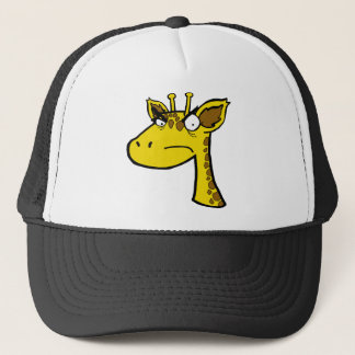 Angry Giraffe Trucker Hat