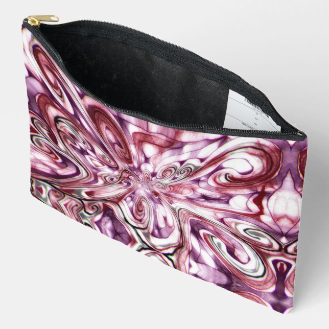 Angry Girl Accessory Pouch (Open)