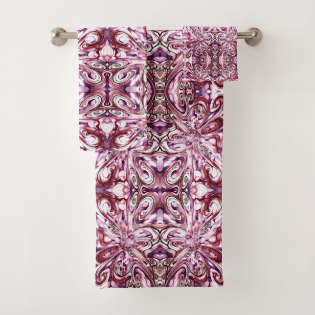 Angry Girl Bath Towel Set (Insitu)