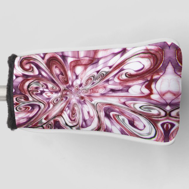 Angry Girl Golf Head Cover (Front)