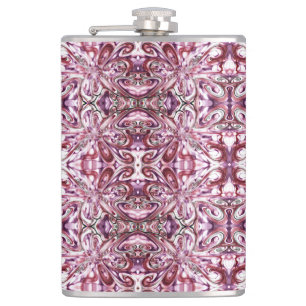 Angry Girl Hip Flask