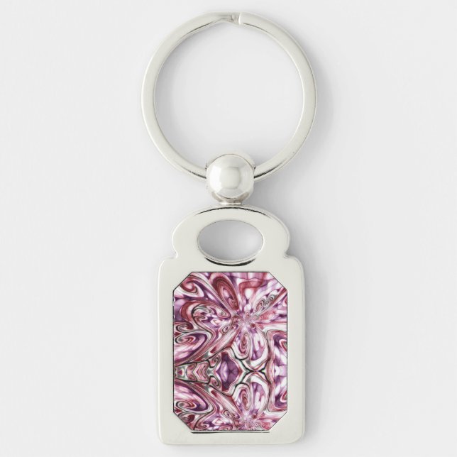 Angry Girl Key Ring (Front)