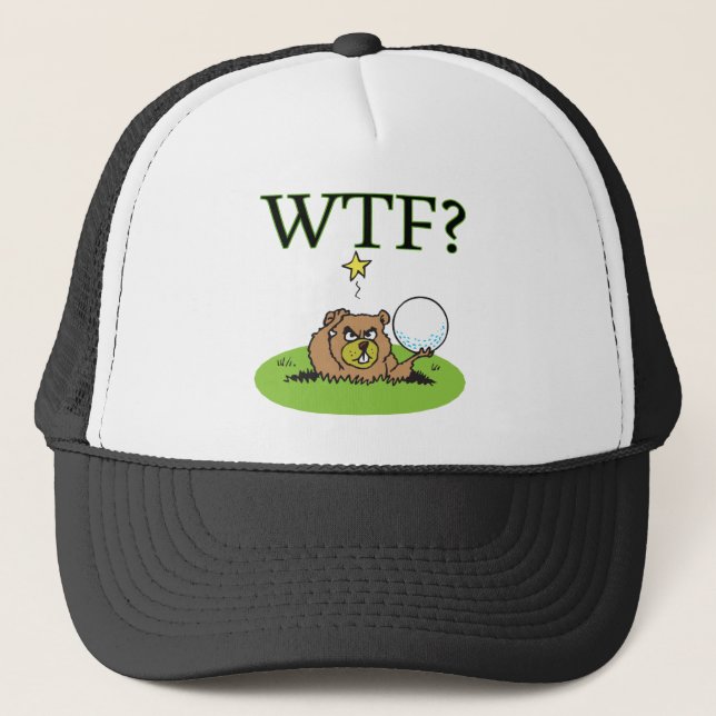 Angry Gopher Trucker Hat (Front)