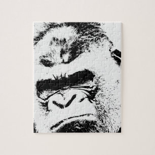 Angry Gorilla Jigsaw Puzzle