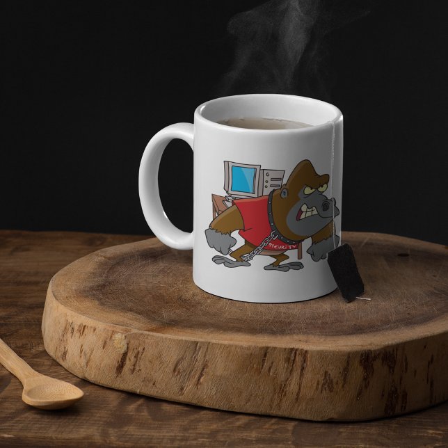 Angry Gorilla Security IT Tech Coffee Mug (Creator Uploaded)