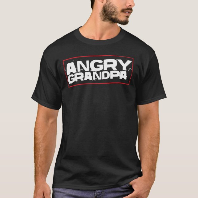 Angry Grandpa Logo Classic T-Shirt (Front)