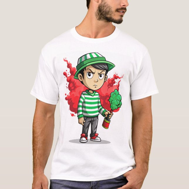 angry kid T-Shirt (Front)