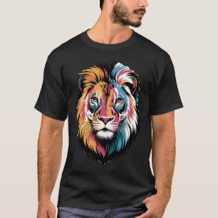 Angry Lion T Shirt Lion T-shirt king Tee