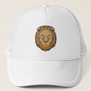 Angry Lion Trucker Hat