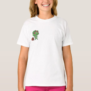 Angry Little Potted Flower Sprout Kids T-Shirt