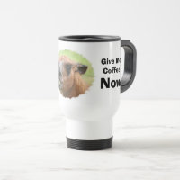 Angry Llama Coffee Humour Funny