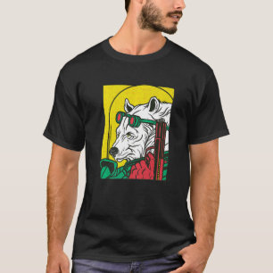 Angry mafia bear gun   T-Shirt