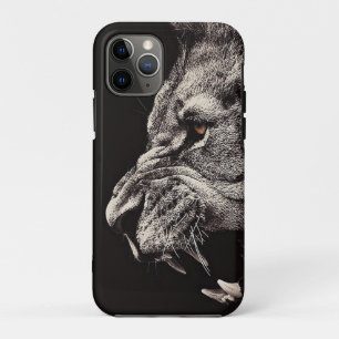 Angry Male Lion iPhone 11 Pro Case