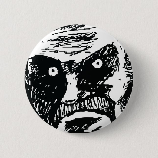 Angry Meme Button (Front)