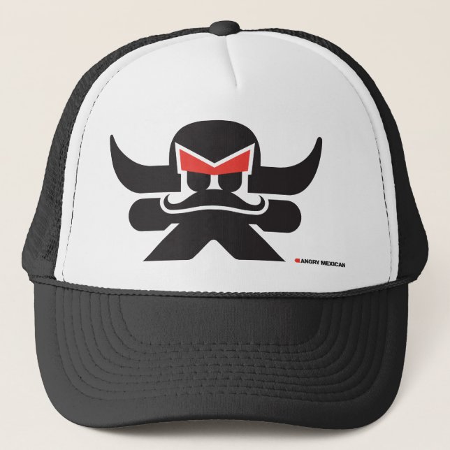Angry Mexican Trucker Hat (Front)
