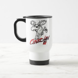 Angry Moose Canadian AF Travel Mug