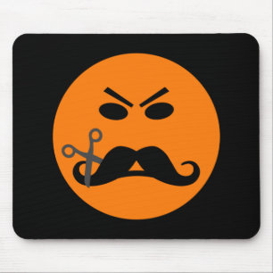 Angry Moustache mousepad