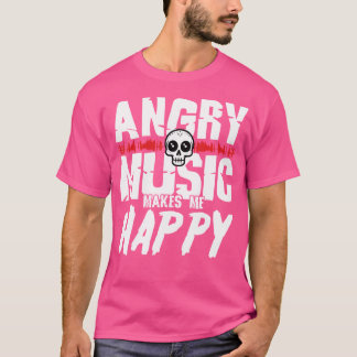 Angry Music Heavy Metal Death Metal Metalhead Meta T-Shirt