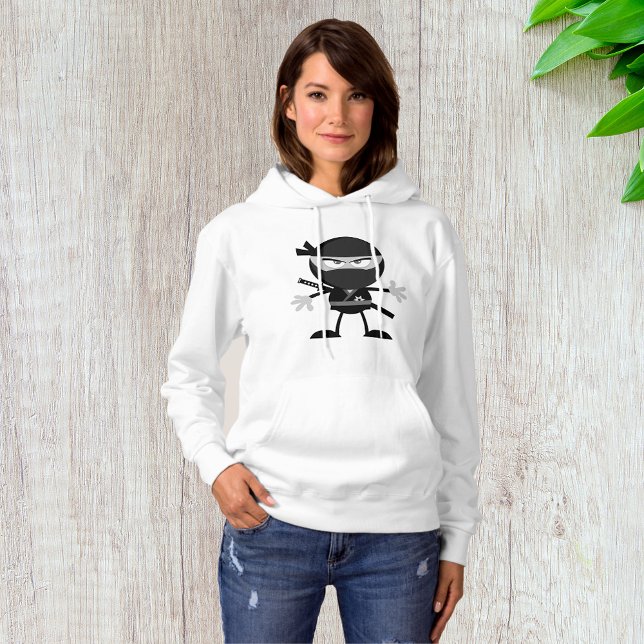 Angry Ninja Warrior Womens Hoodie (Creator Uploaded)