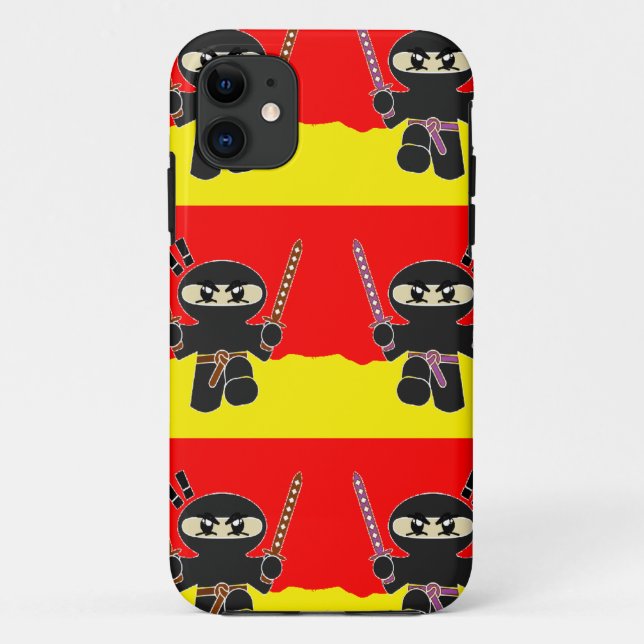 Angry ninjas Case-Mate iPhone case (Back)