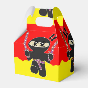 Angry ninjas favour box